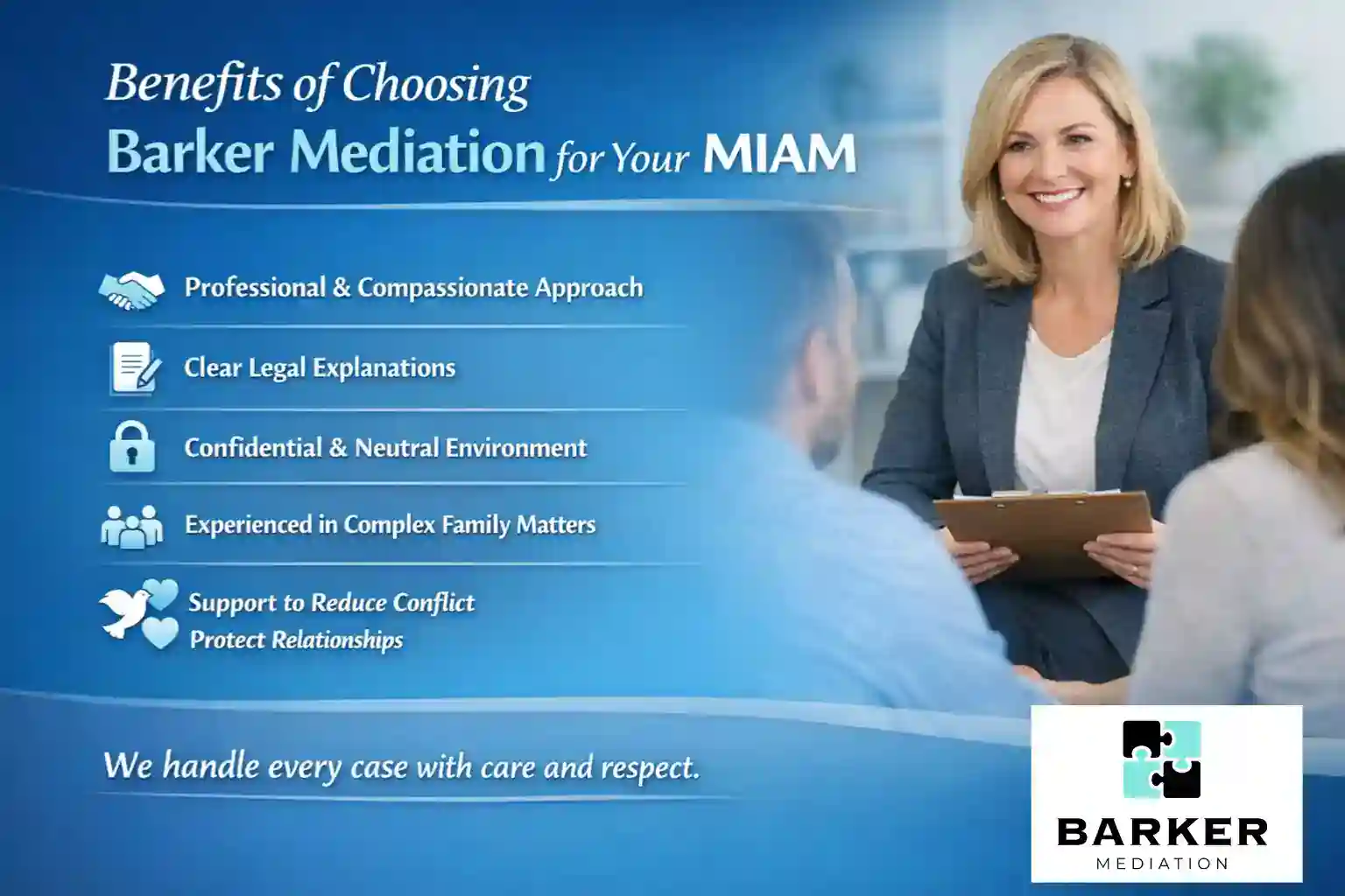 Benefits of Choosing Barker Mediation for Your MIAM Southend-on-Sea