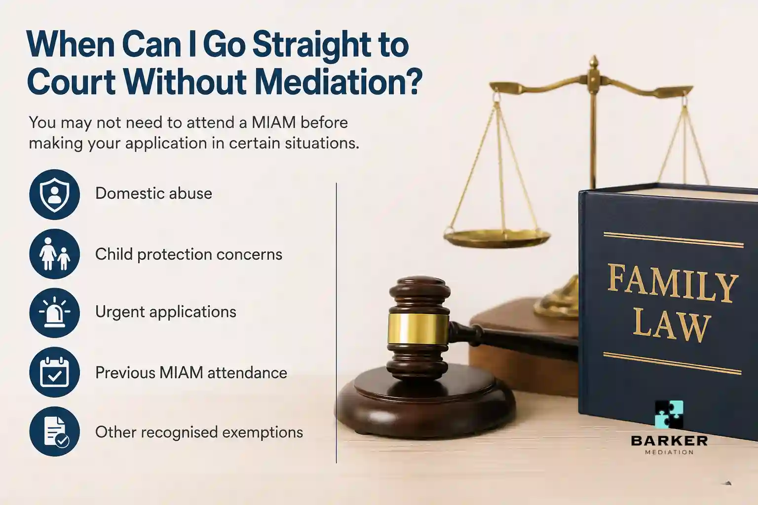 When Can I Go Straight to Court Without Mediation Southend-on-Sea?